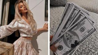 Лидия печата долари с лика си