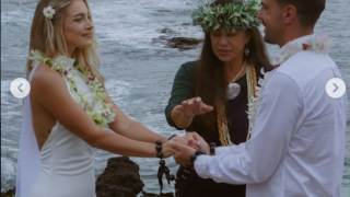 Най-секси хандбалистката ни се омъжи на брега на океана