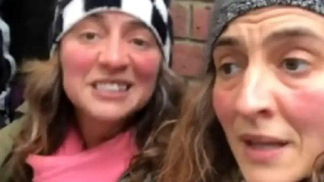 Две от тризначките Вяра и Надежда Станчеви които живееха