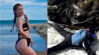 Ергенка се претрепа на ски (ШОК СНИМКИ)