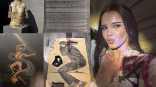 Марая – дъщерята на Мария, завърши престижното си образование с впечатляваща изложба (СНИМКИ)