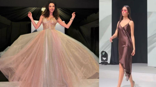 Щерката на Биляна Йотовска стана модел! Дефилира по бельо!