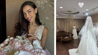 Ергенката Айлин избира булчинска рокля