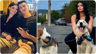 Изоставената Юлита взе кучетата на Алекс Николов