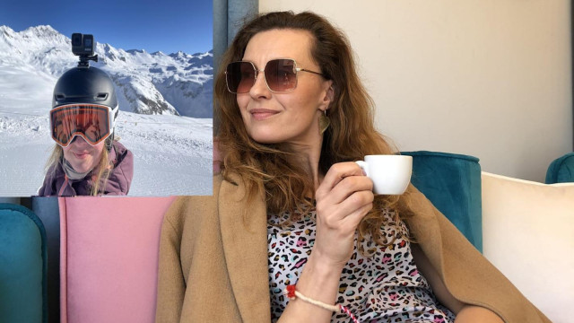 Бившата жена на Румен Радев на ски с богаташ! Кесякова пак блесна в лукс (СНИМКИ)