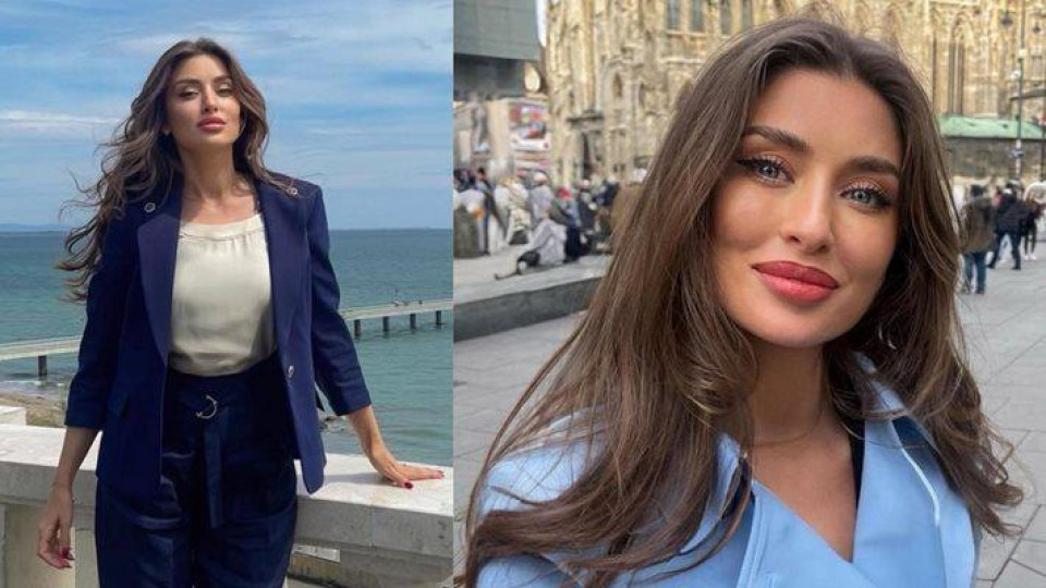 Саня Борисова търси пари с къса поличка