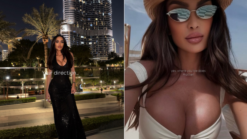 Бившата на Божинов се пече в Дубай напук на войната (Секси снимки)