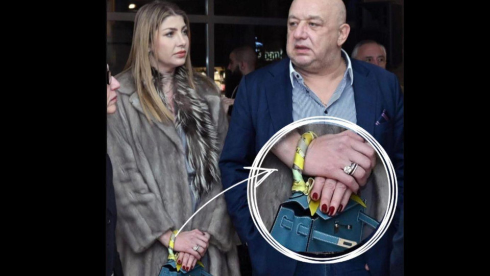 Жената на Красен Кралев роди бебе и СКАНДАЛ! Блесна с чанта и диамант за 100 бона