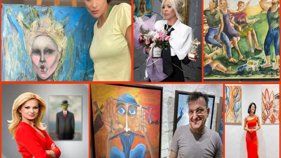 Рисуването: Новата страст на звездите! Андреа, Зуека, Диана Димитрова хванаха четката (+ОЩЕ)