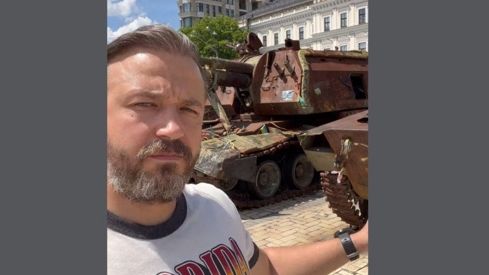 Алекс Алексиев снима сериал от бункер в Киев: Земята се тресеше от ракети