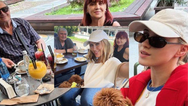 Мария Бакалова е изоставила холивудския блясък и се черпи с
