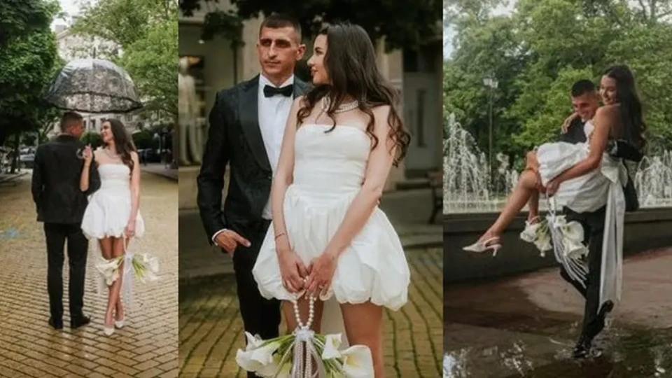 Бившият на Михаела Маринова вдигна сватба с любимата си Ани (Снимки)