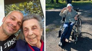 Бабата на Део влезе в дом