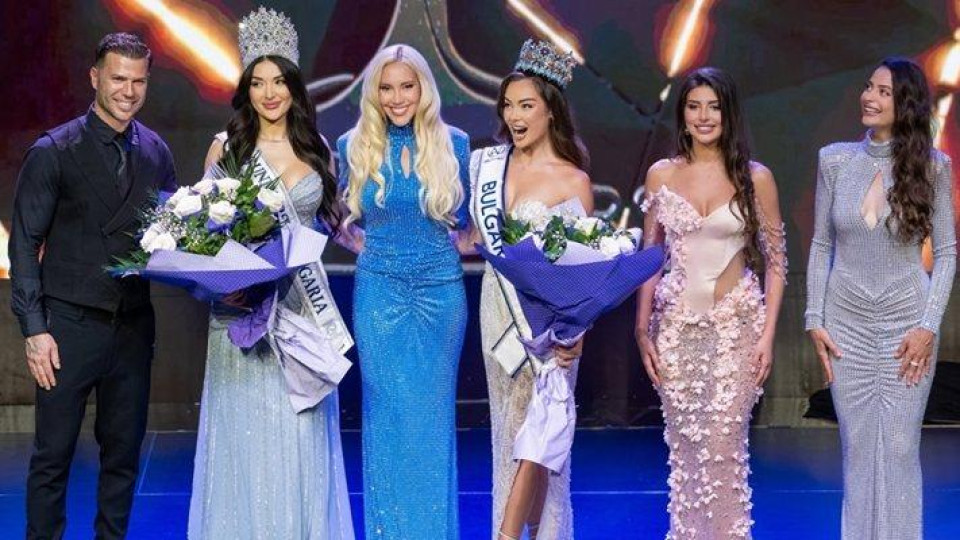 Омъжената стюардеса Цветелина Лозанова стана "Мис Свят България"