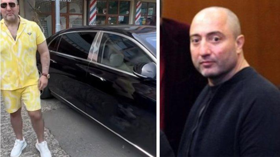 МВР издирва кой запали луксозния "Майбах" на Митьо Очите