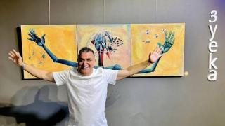 Зуека рисува любовницата на Дали