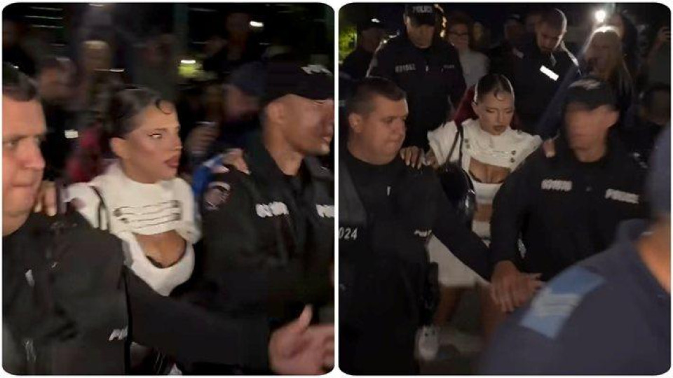 ИСТИНАТА! Ето защо Дара беше изведена от полицията след концерт във Варна