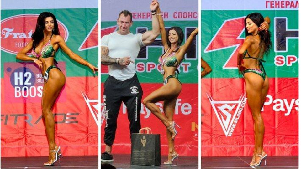 Художничката на Левски с брутална трансформация: Вероника Апостолова е бодибилдър №1!